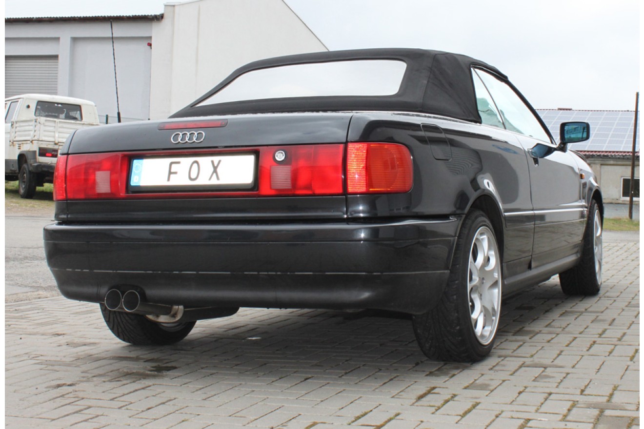 B3 Fox FOX Sportauspuff passend für Audi 80/90 Limousine/ Coupe Typ 89 B4 