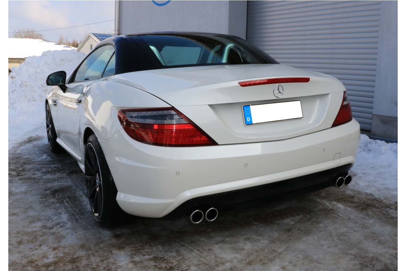 FOX Sportauspuff Mercedes SLK R172 AMG-Line, SLK200 SLK250 SLK350, Bj ...