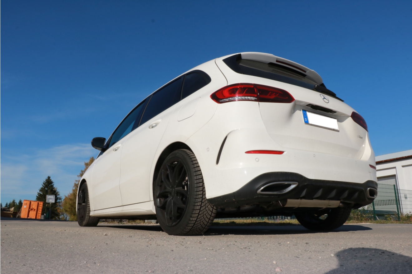 FOX Sportauspuff Mercedes B-Klasse W247, Bj. ab 2018, Endrohr mit ...