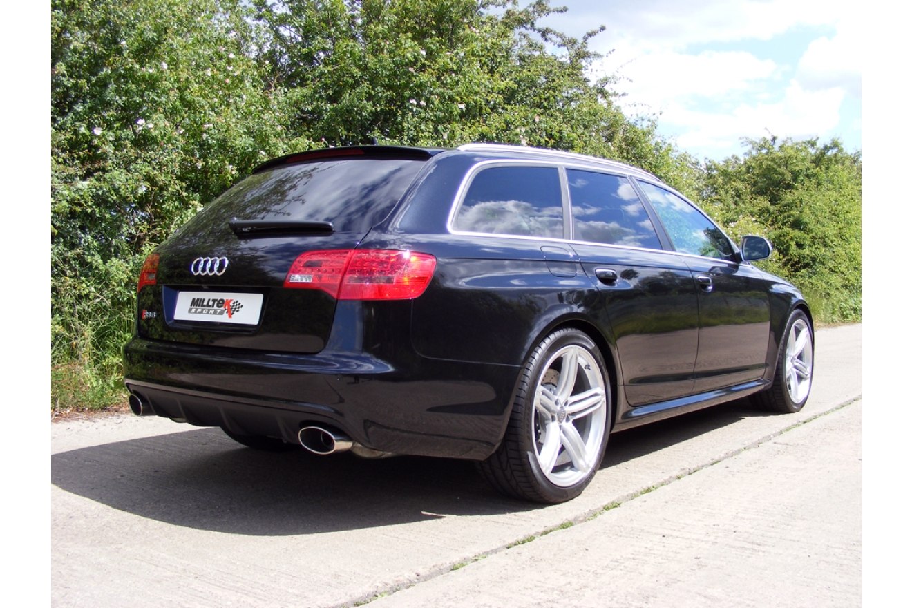 Milltek Racing Sportauspuffanlage Audi RS6 C6/4F, Bj. 2008-2010, Non ...