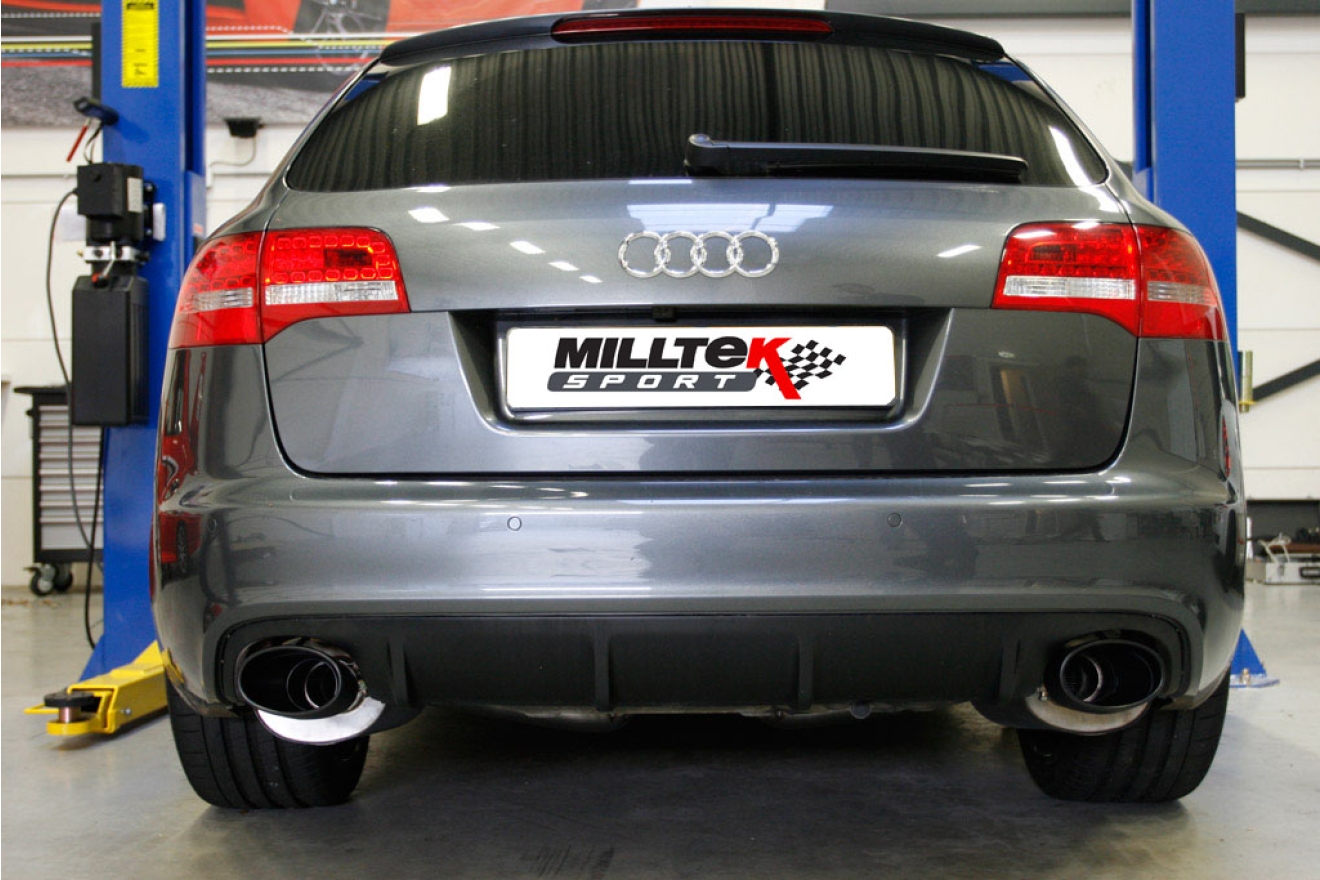 Milltek Racing Sportauspuffanlage Audi RS6 C6/4F, Bj. 2008-2010, Non ...