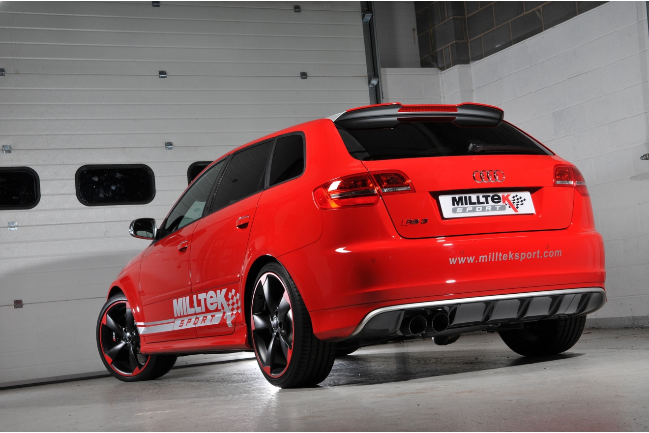 Milltek Racing Sportauspuffanlage Audi RS3 8PA Sportback, Bj. 2011-2012 ...