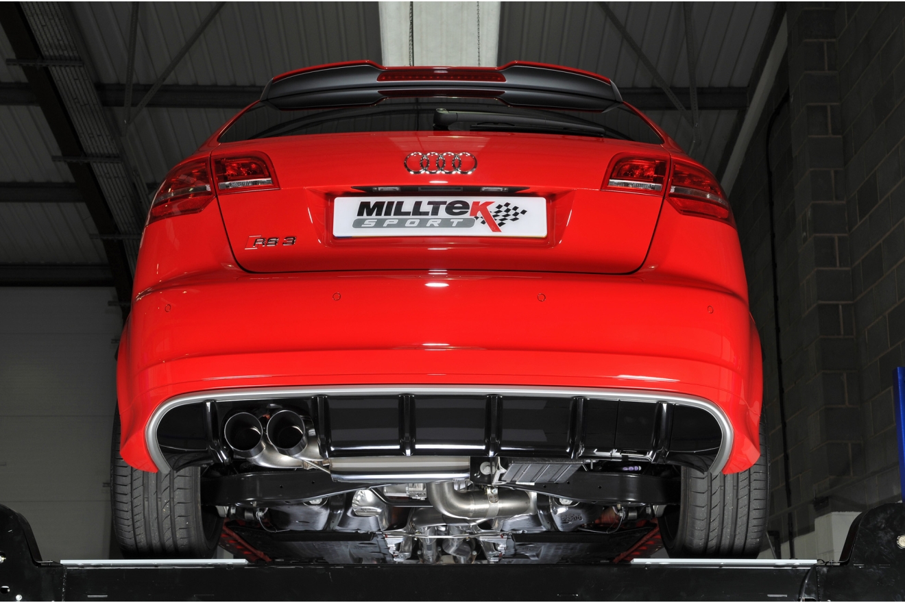 Milltek Racing Sportauspuffanlage Audi RS3 8PA Sportback, Bj. 2011-2012 ...