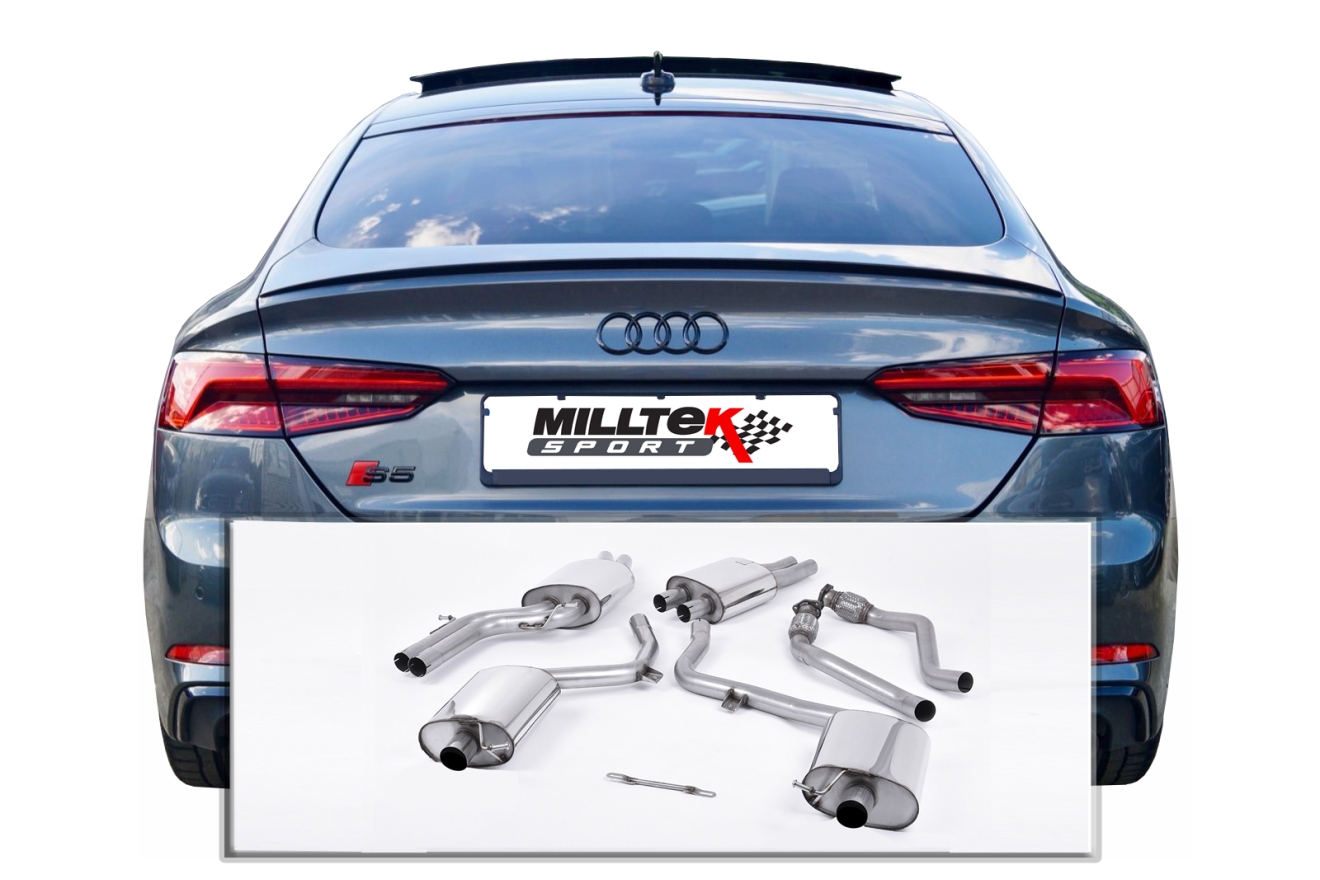 Milltek Sportauspuffanlage Audi S5 B8/8T Sportback, Bj. 2012-2016 ...