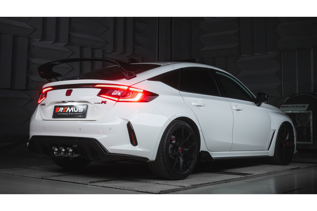 Remus Racing Cat-Back Sportauspuffanlage Honda Civic Type-R FL5, Bj. ab ...