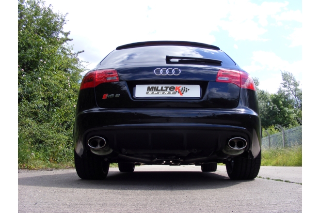 Milltek Racing Sportauspuffanlage Audi RS6 C6/4F, Bj. 2008-2010, Non ...