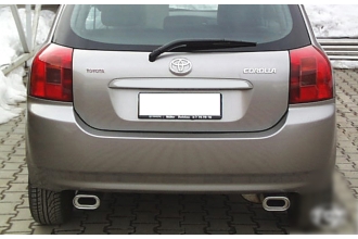 Auspuff TOYOTA COROLLA (E10) 1.6 Si/GLI Liftback Stufenheck Kombi